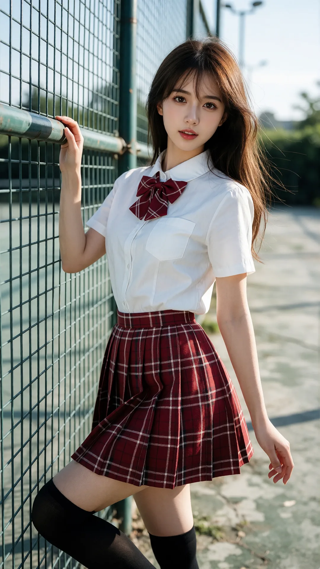 画面风格：日系青春写真风格，采用高清晰度与高分辨率呈现，光影过渡