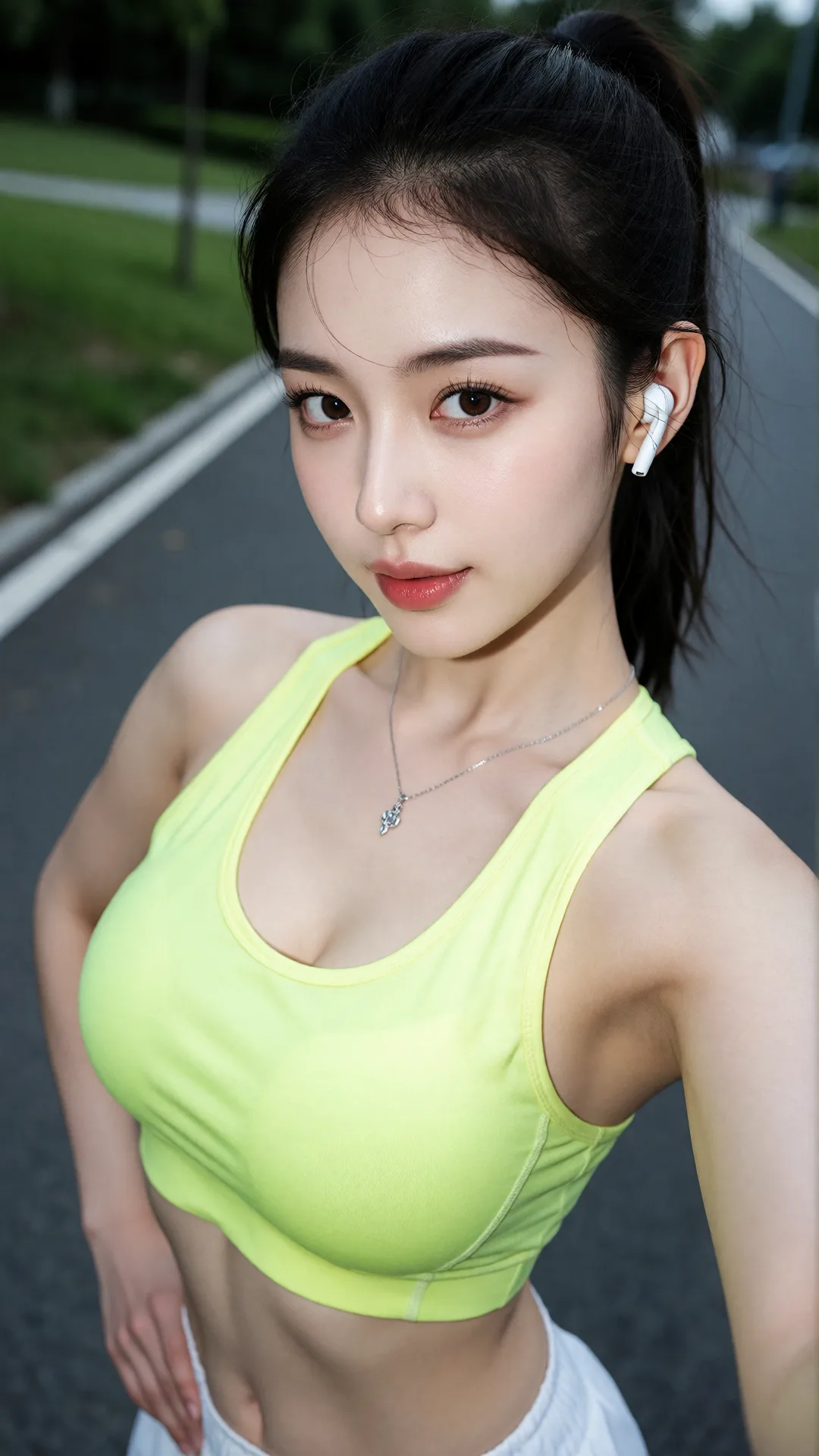 画面风格：自然写实的户外人像摄影风格，采用高清晰度与高分辨率呈现