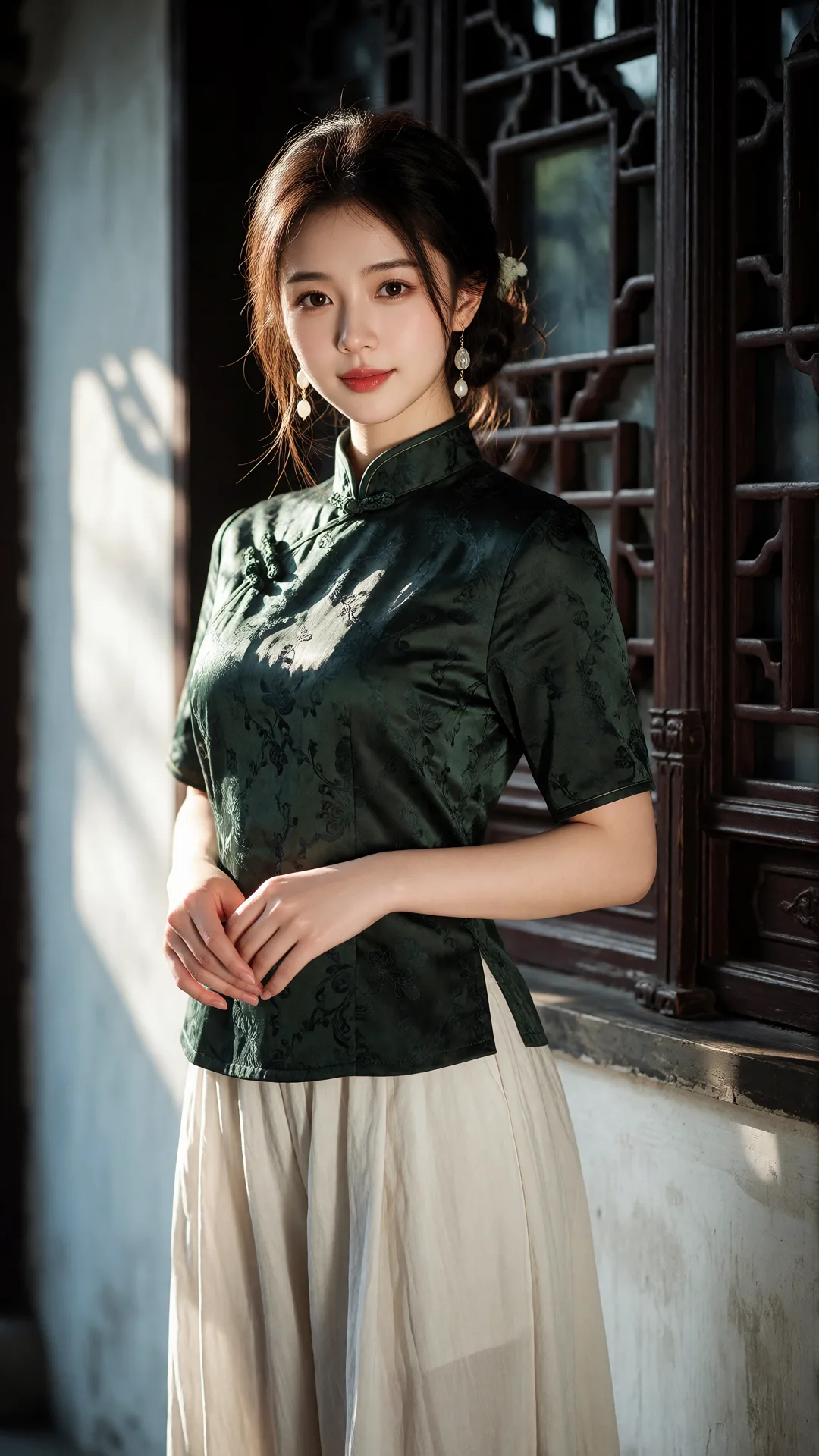 画面风格：东方古典美学写实摄影风格，高清晰度与高分辨率呈现，光影