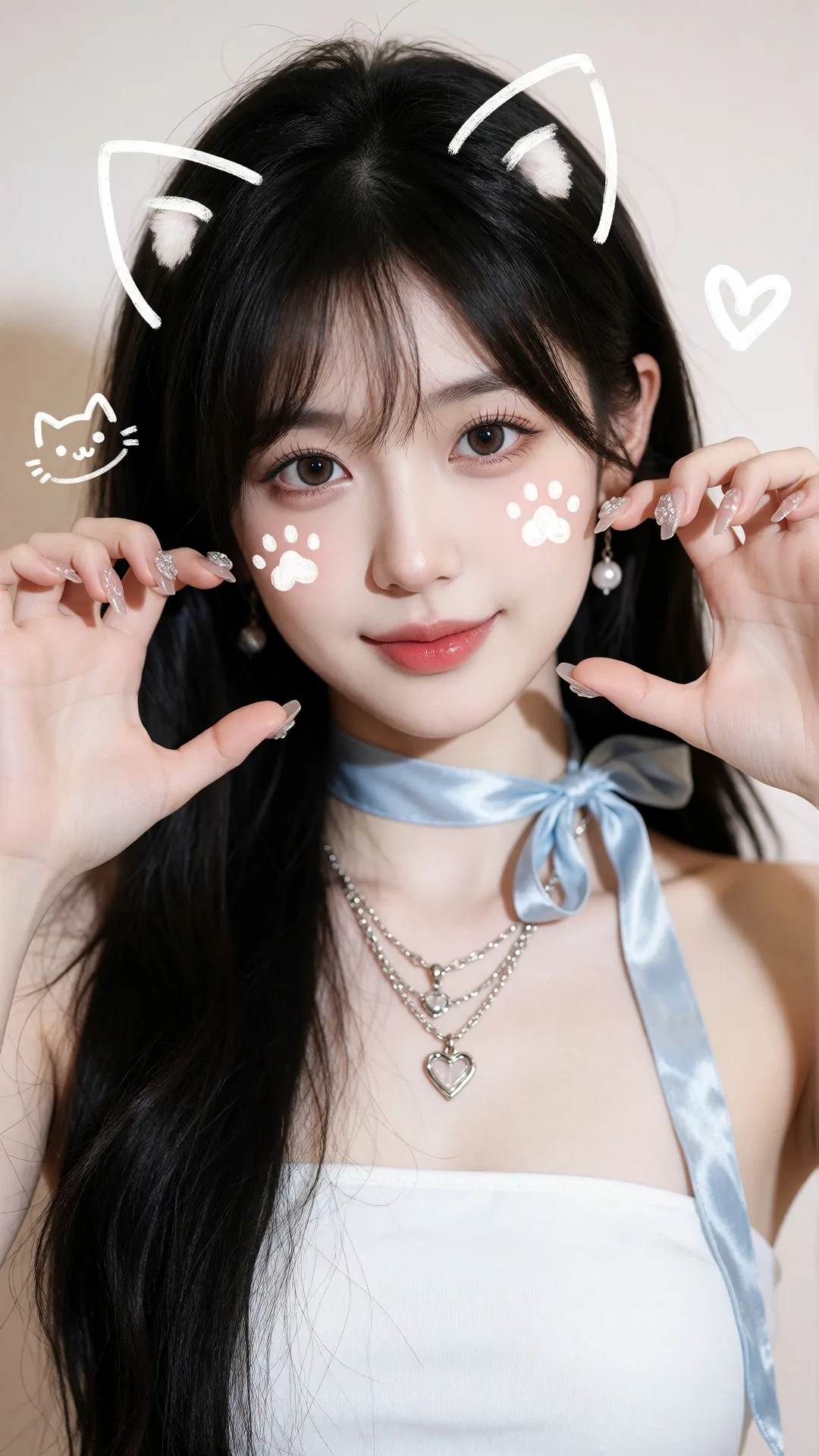画面风格：甜美可爱的日系人像摄影风格，高清晰度与高分辨率呈现，光