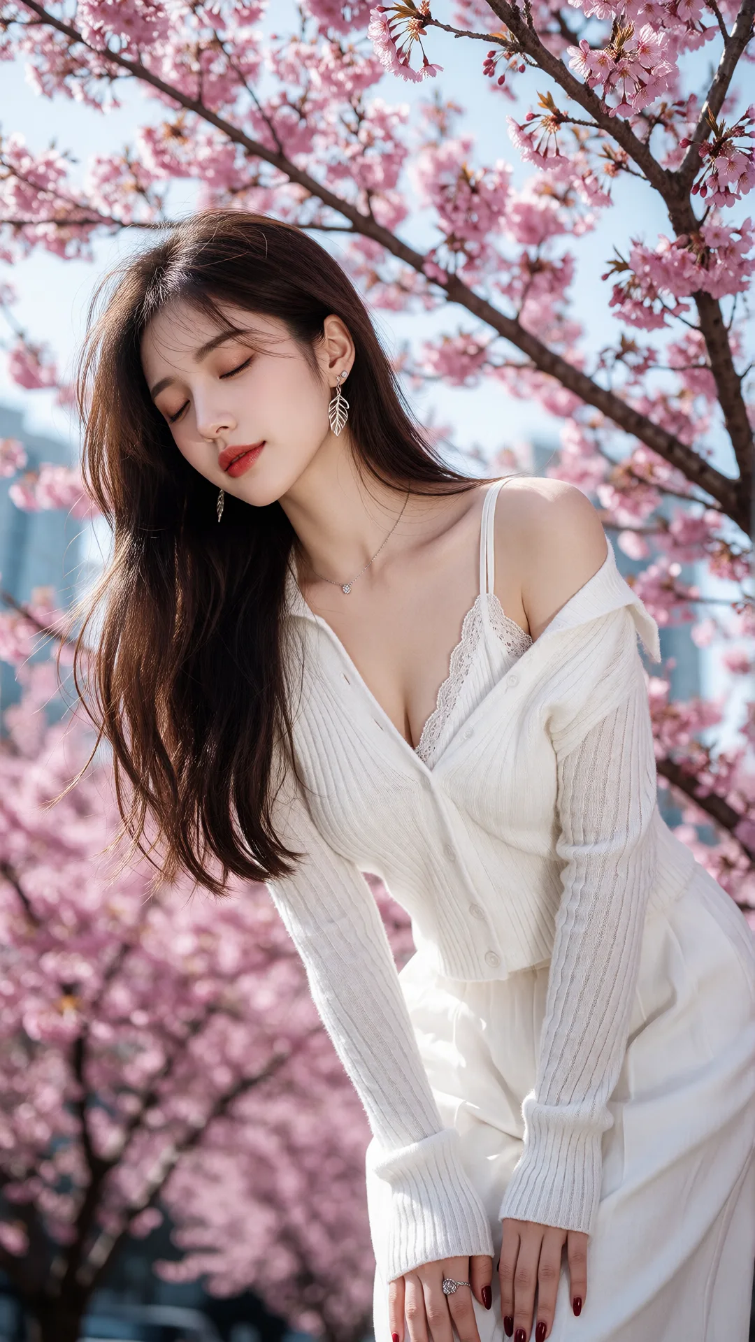 画面风格：清新唯美的日系人像摄影风格，采用高清晰度与高分辨率呈现